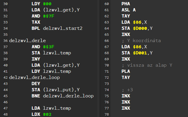 A C64 assembly csodás világa A C64 assembly csodás világa