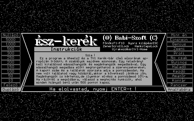 Legelső PC-s játékaim Legelső PC-s játékaim